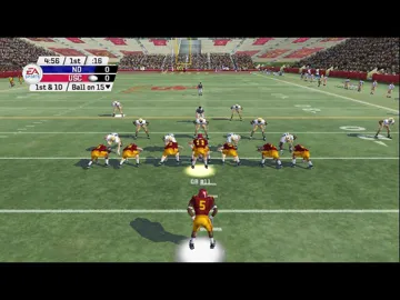 NCAA Football 06 (USA) screen shot game playing